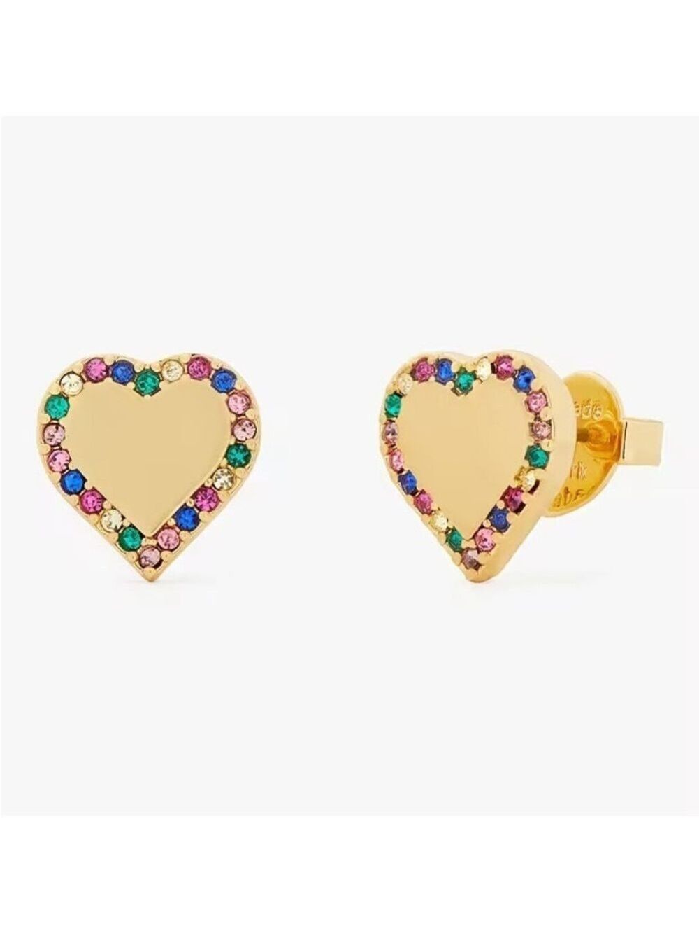 Kate Spade - Multicolor Heart Earrings